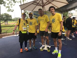 Primeira corrida fora de casa